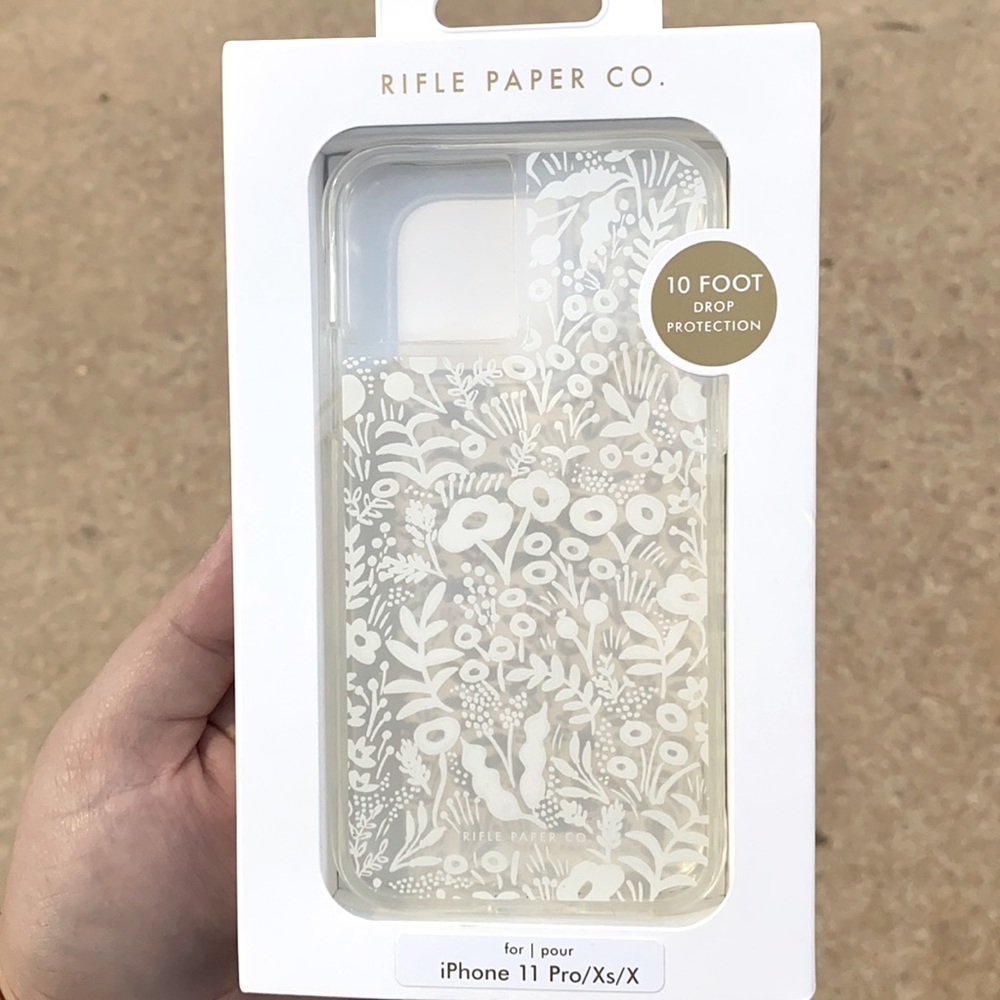 Rifle paper company phone case 11 pro/xs/x